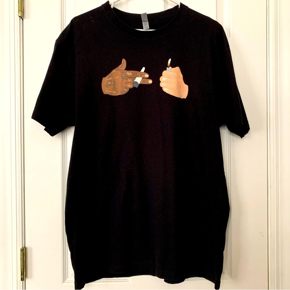 RTJ X 420 black graphic short sleeve tee, men’s size XL. EUC. Ltd edition.